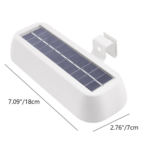 Lampe solaire à capteur humain pour patio, applique murale LED étanche pour l'extérieur, carrée 
