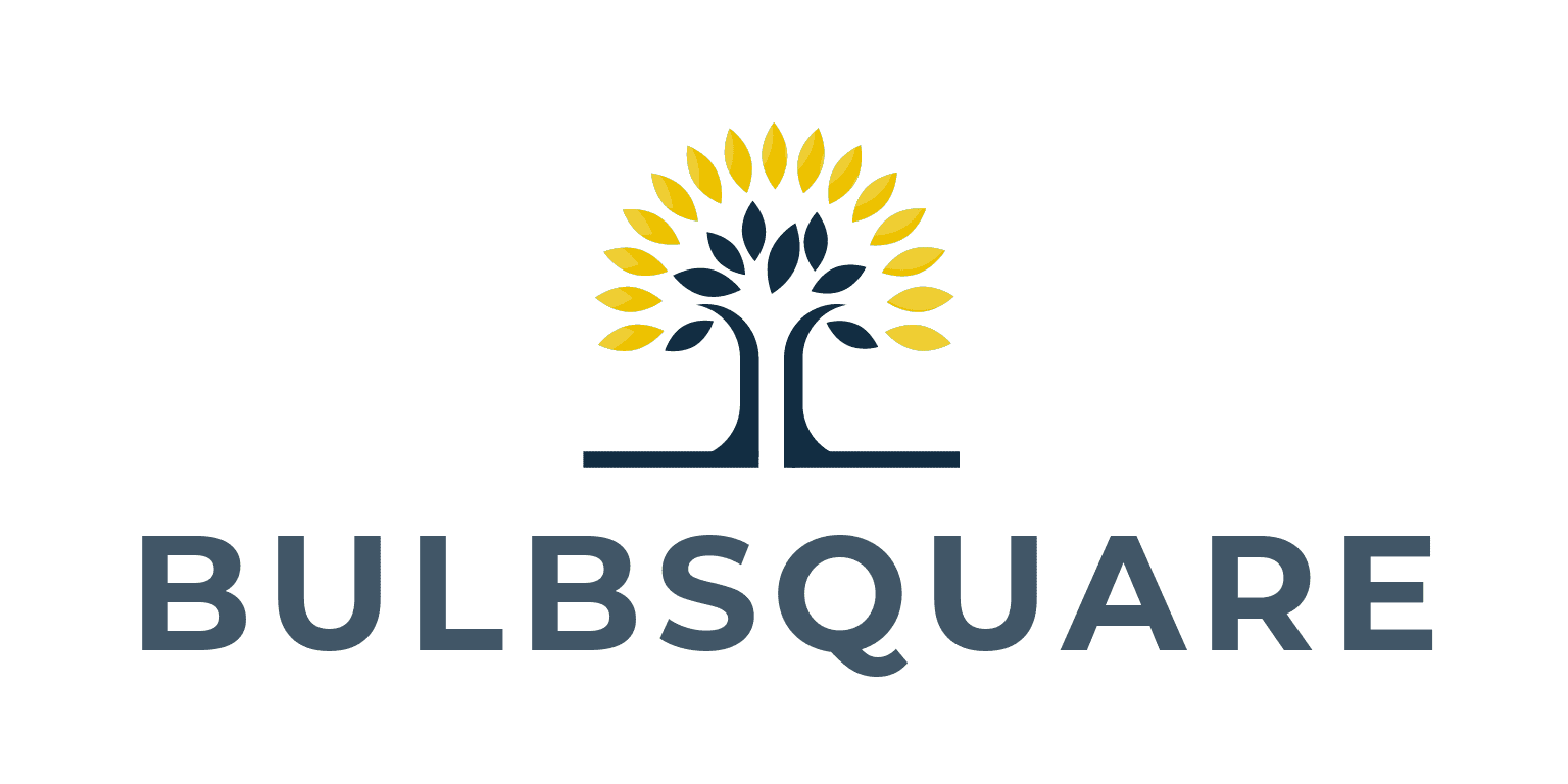 The picture bulbsquare.com shows when its homepage is shared