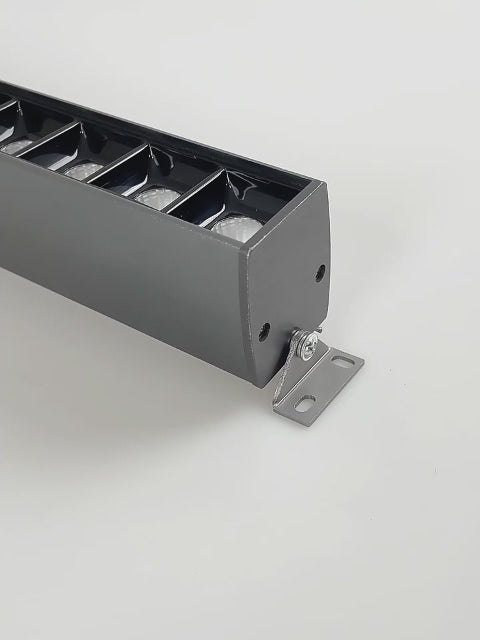 90° drehbare lineare LED-Deckenleuchte - Verstellbare Wandwaschleuchte für Zuhause und Büro 