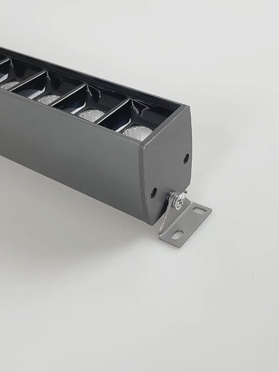 90° Rotatable Linear LED Flush Mount Ceiling Light - Adjustable Wall Washer Light For Home Office