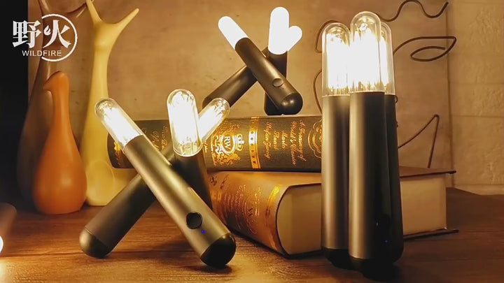 Moderner minimalistischer PC-Stick tragbare USB einstellbare Lade-LED-Tischlampe 
