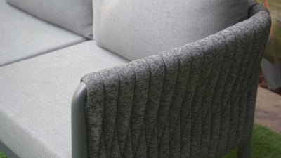 Modern Outdoor Garden Rope Sofa - 1/2/3 Seater For Balcony & Outdoor Patio