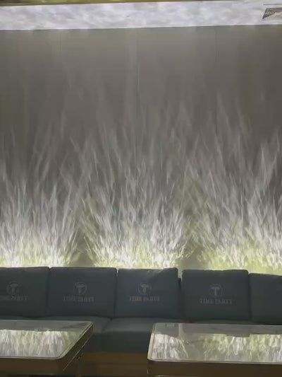 3D Water Ripple LED Wall Light – Modern Ambient Lighting for Bedroom or Lounge