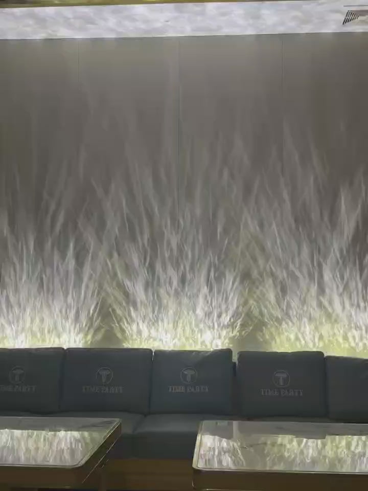 3D Water Ripple LED Wall Light – Modern Ambient Lighting for Bedroom or Lounge