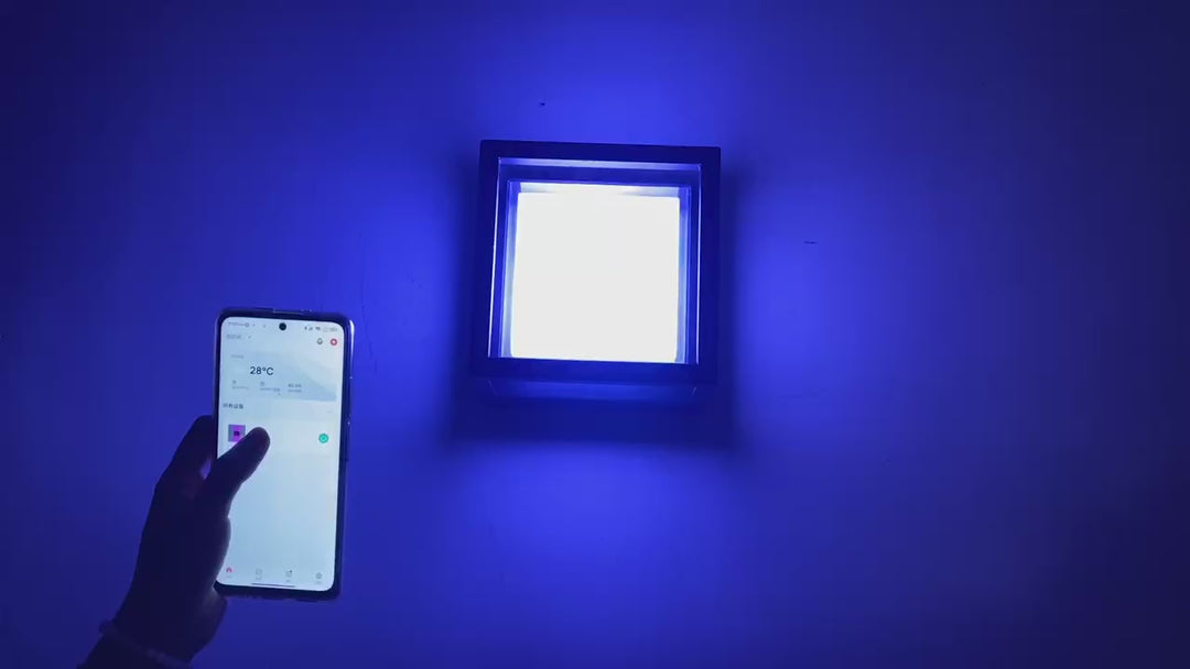 Modern Minimalist Waterproof Square Aluminum Acrylic LED Outdoor Wall Sconce Lamp For Garden