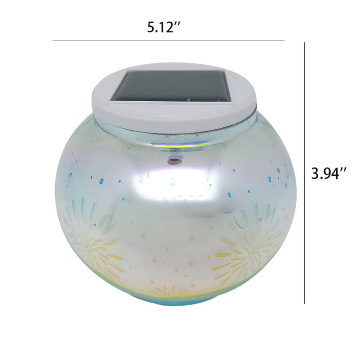 Solar Waterproof Stereo Fireworks Effect LED Outdoor Decorative Light