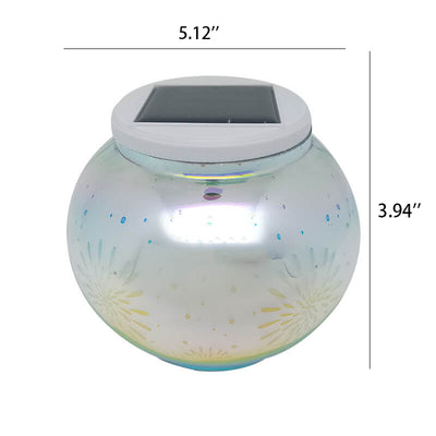 Solar Waterproof Stereo Fireworks Effect LED Outdoor Decorative Light