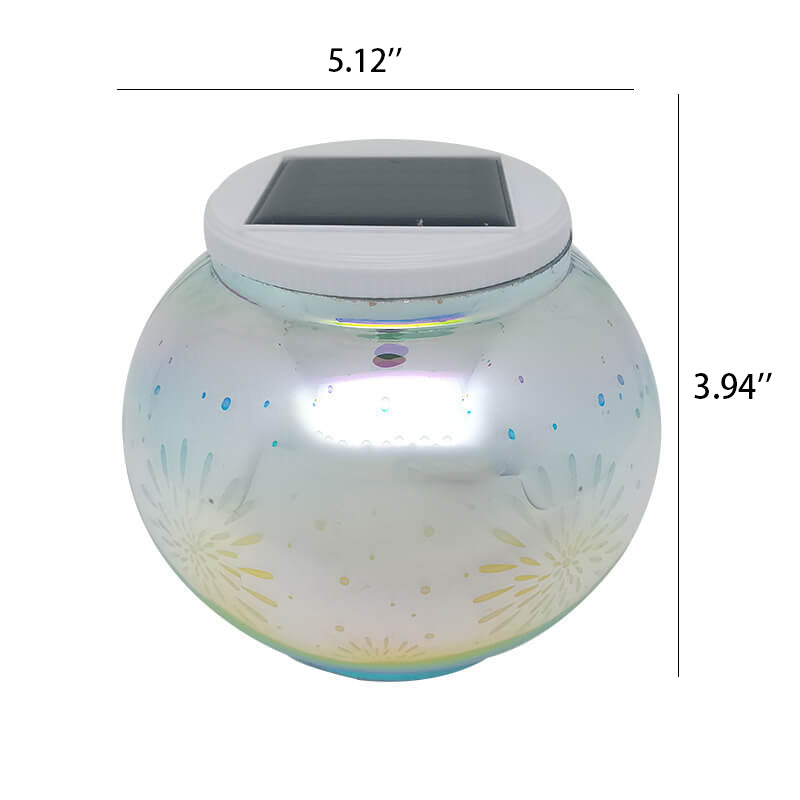 Solar Waterproof Stereo Fireworks Effect LED Outdoor Decorative Light