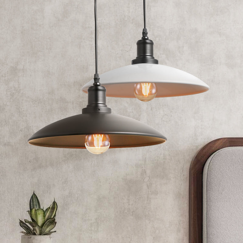 Nordic Vintage Industrial Iron 1-Light Pendant Light