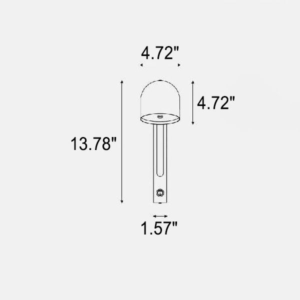 Nordic Light Luxury Runde LED-Wandleuchte aus Eisenholz 