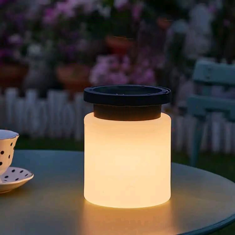 Creative Solar Silicone Lantern Outdoor Waterproof USB Hanging Light