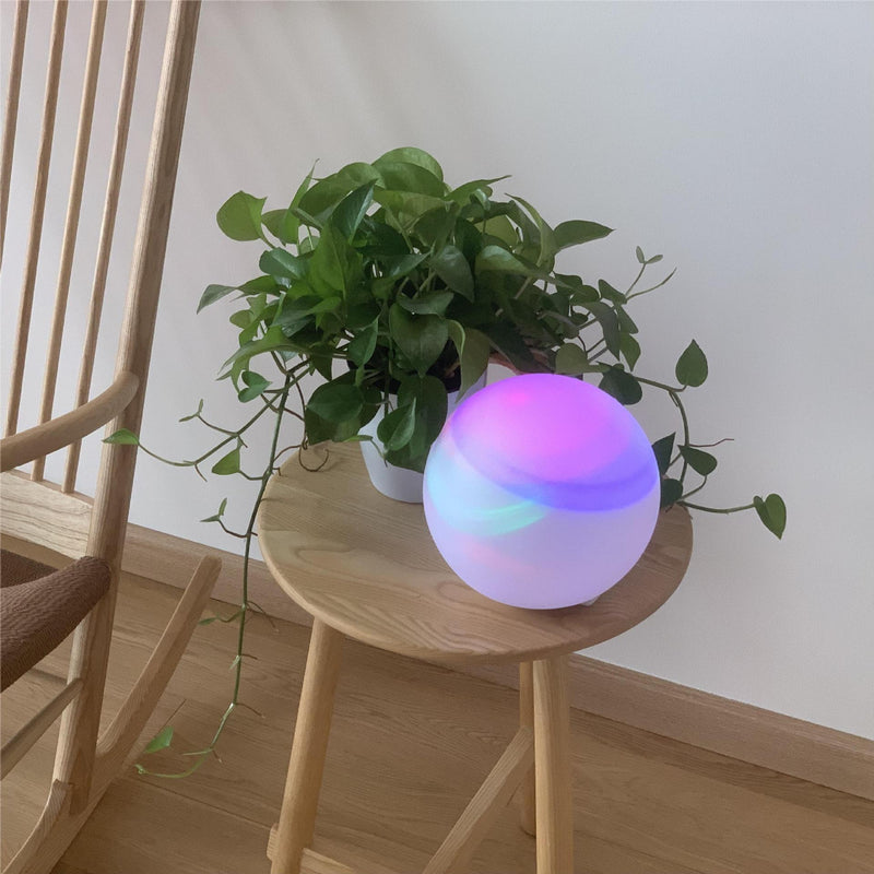 Modern Creative Orb USB Rechargeable LED Ambient Light Table Lamp