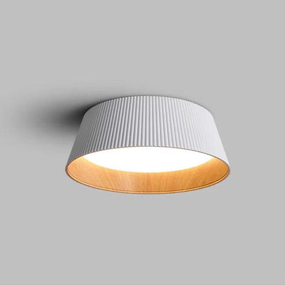 Nordic Minimalist Round LED Aluminum Pendant Light Flush Mount Lighting