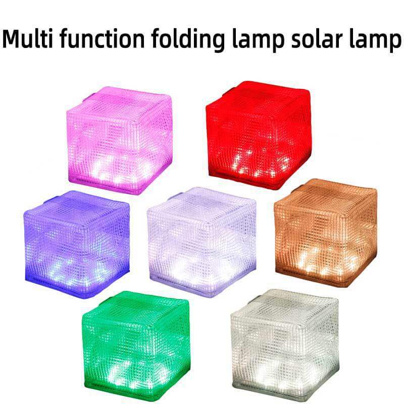 Solar Mehrzweck-Faltbare PVC-Clip-Netz Camping LED Außenleuchten 