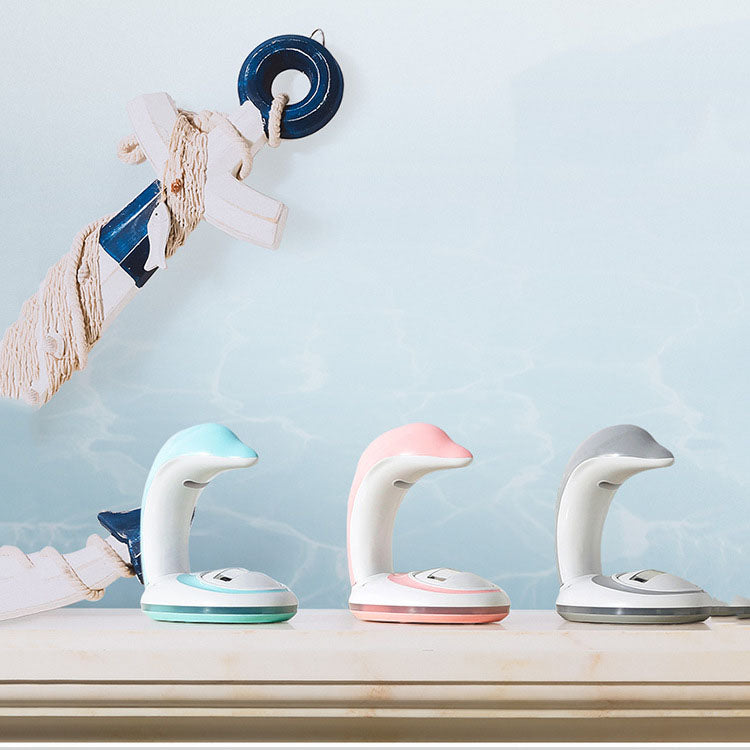 Kreative Delphin-Projektions-Regenbogen-LED-USB-Nachtlicht-Tischlampe 