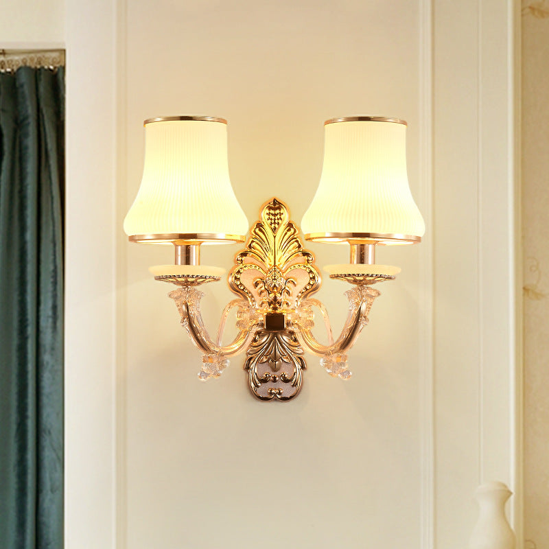 Lámpara de Aplique de Pared Minimalista Creativa Estilo Europeo 1/2 Luz 