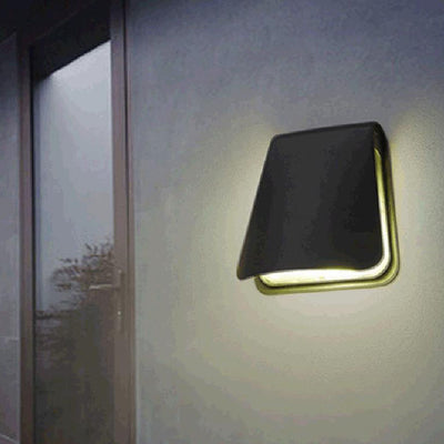 Modern Minimalist Solid Color Die-Cast Aluminum LED Wall Sconce Lamp