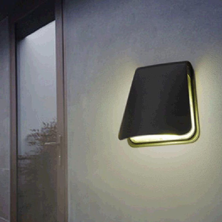 Modern Minimalist Solid Color Die-Cast Aluminum LED Wall Sconce Lamp