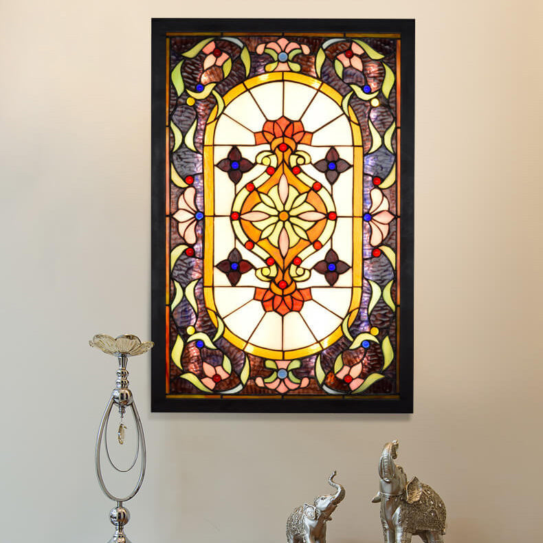 Creative Luxury Stained Glass Tiffany LED Wall Sconce Lamp