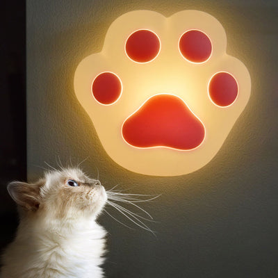 Kreative süße Katze Klaue Silikon USB LED Nachtlicht Tischlampe