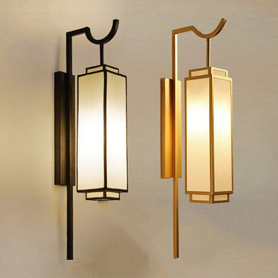 Modern Light Luxury Vintage Iron Cloth 1-Light Wall Sconce Lamp