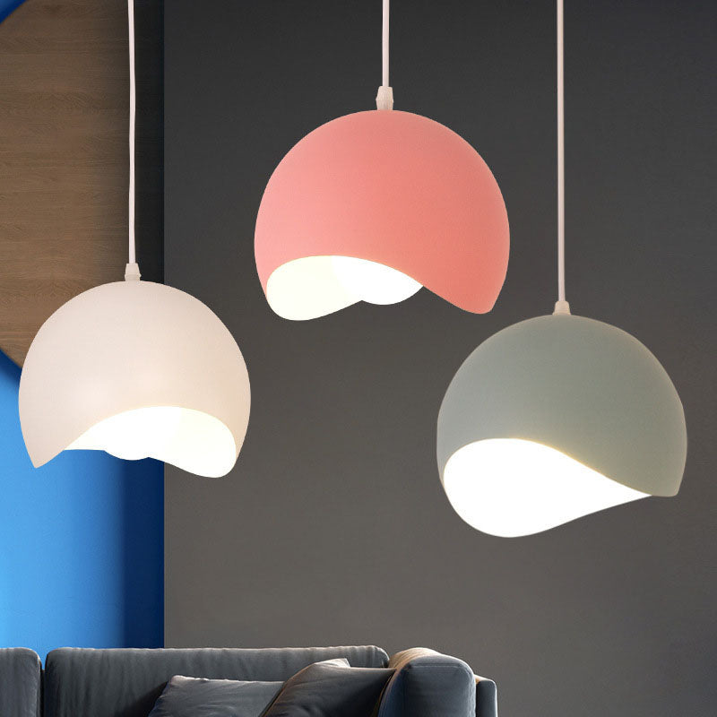 Nordic Creative Circle Massivholz-LED-Inselleuchte Kronleuchter