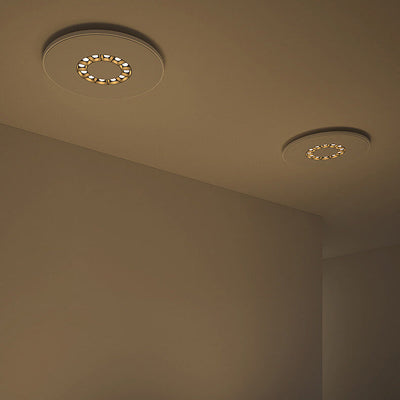 Modern Creative Spotlight Double Circle/Square Design LED Flush Mount Light