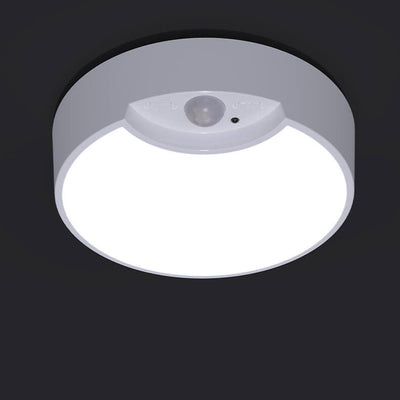 Simple Sensor Weiße runde LED-Deckenleuchte aus Acryl 