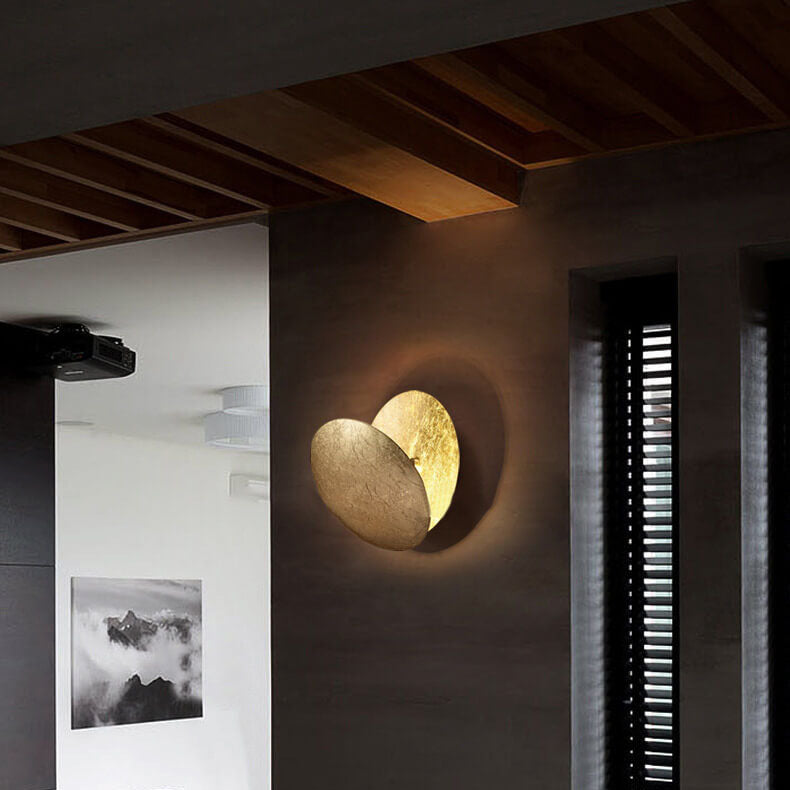 Nordic Creative Moon Eclipse Alloy LED Wall Sconce Lamp