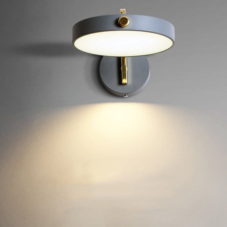 Modern Light Luxury Nordic Pie-shaped LED Wall Sconce Lamp