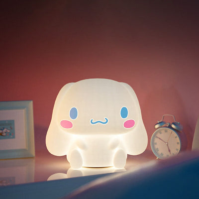 Creative Cute Dog Silicone Eye Care LED Night Light Table Lamp