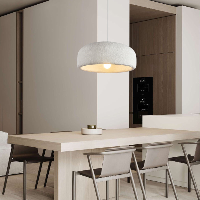 Modern Minimalist Resin Dome 1-Light Pendant Light