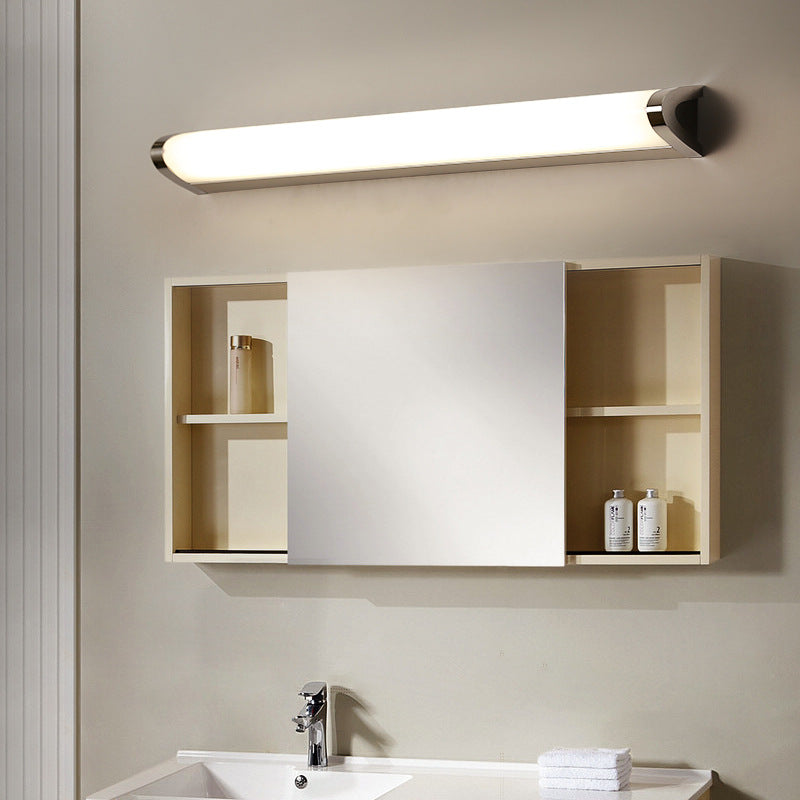 Modern Minimalist V-shaped Column Aluminum Vanity Light LED Mirror Front Wall Sconce Lamp For Bathroom