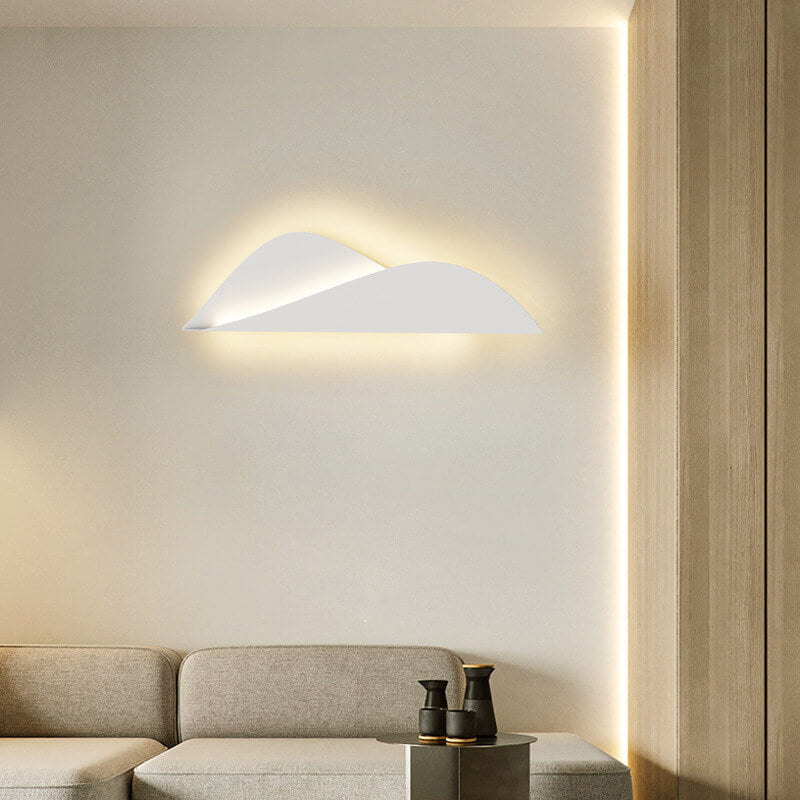 Modern Minimalist Dimensional Peaks Design LED Wall Sconce Lamp