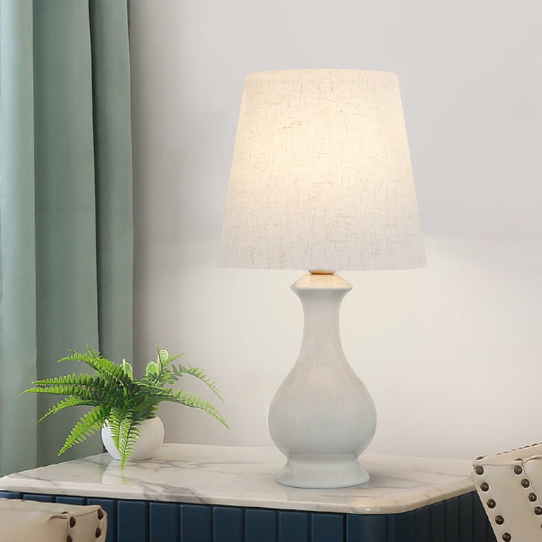 Lampes de table en céramique créatives modernes nordiques à 1 lumière 