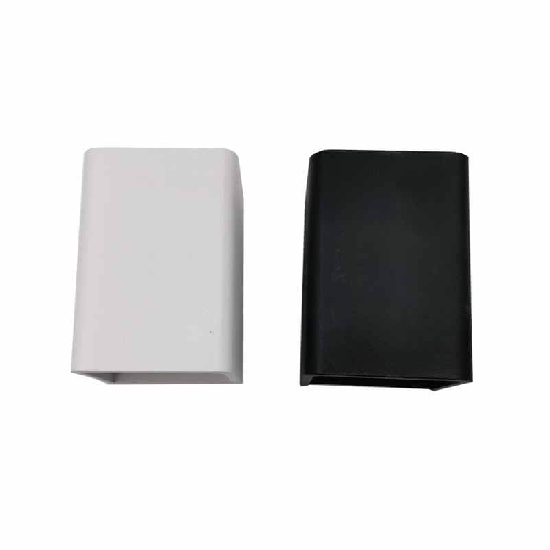 مصباح حائطي LED RGB من الألومنيوم المربع الحديث 