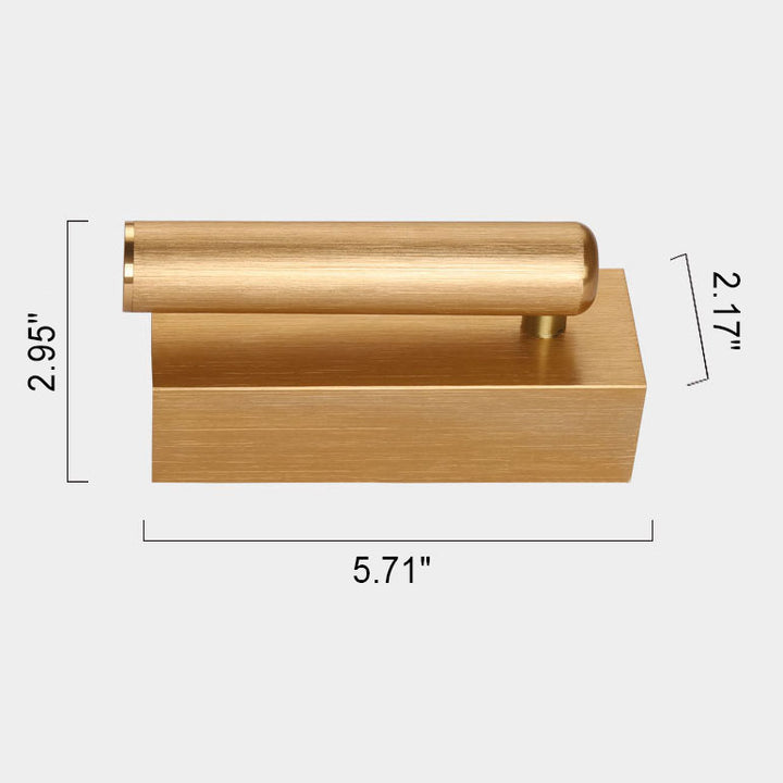 Modern Minimalist Aluminum Rotatable LED Wall Sconce Lamp