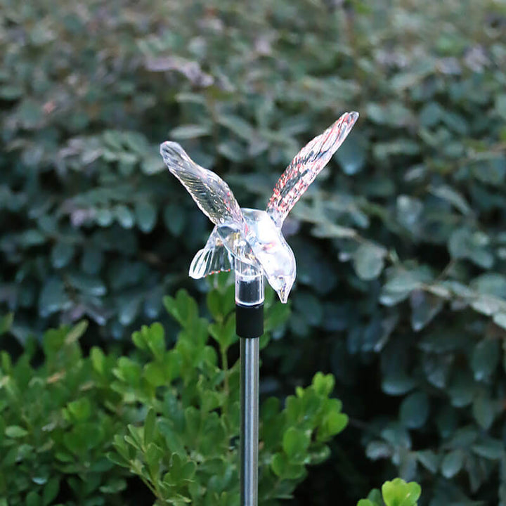 Animaux créatifs modernes pelouse extérieure solaire LED jardin sol insérer lumière de paysage 