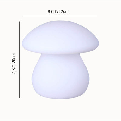 Outdoor Simulation Mushroom PE LED Waterproof Lawn Decorative Landscape Light