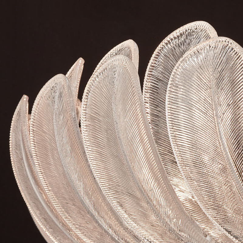 Lustre de plafond encastré en verre cristal de luxe européen moderne 9/12/16 lumières 