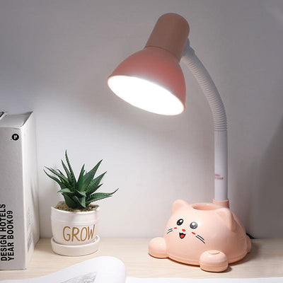 Modern Cartoon Cat Student Eye Care LED Table Lamp