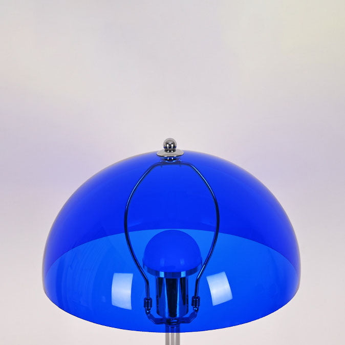 Lampe de table USB à LED en acrylique transparent en forme de dôme vintage nordique 