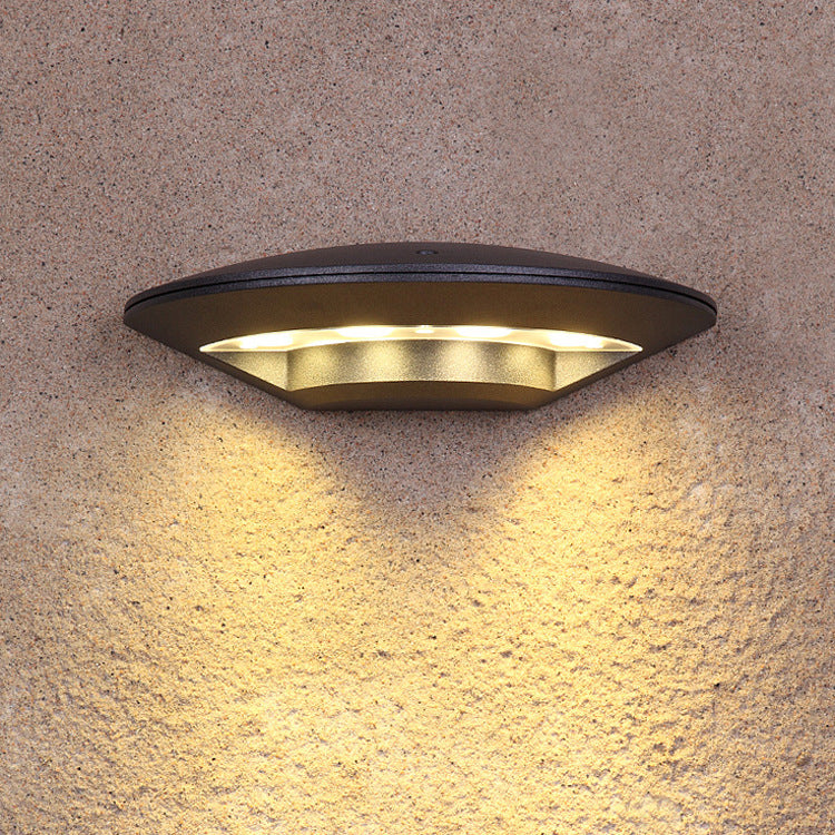 Lampe murale étanche LED ronde moderne créative en forme de soucoupe volante 