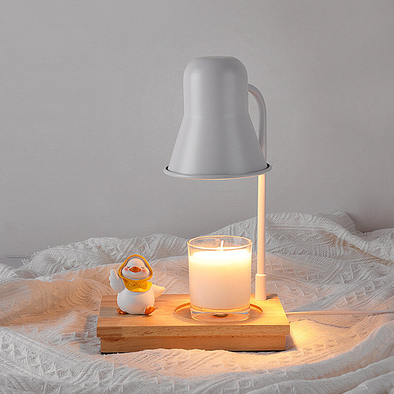 Lampe de table à 2 lumières en cire fondante aromathérapie moderne astronaute 