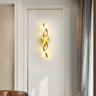 Scandinavian Creative Lines Note LED Wall Sconce Lamp