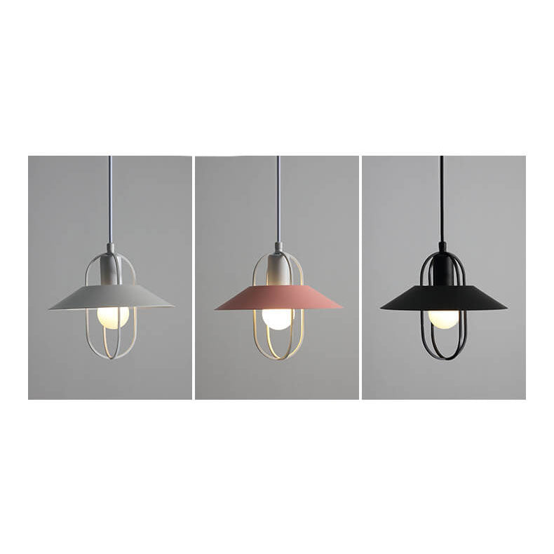 Modern Minimalist Iron 1-Light Pendant Light