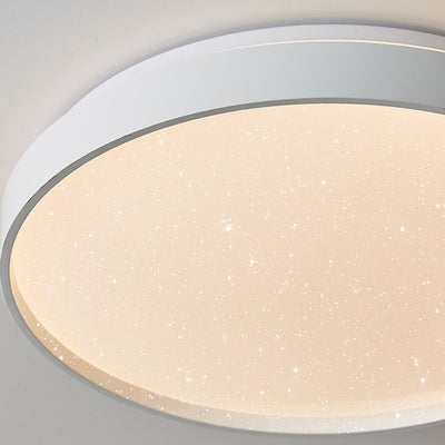 Modern Creative Round Starry Sky Effect LED Flush Mount Ceiling Light