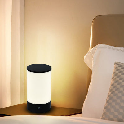 Creative Column Acrylic Touch Charging LED Night Light Table Lamp
