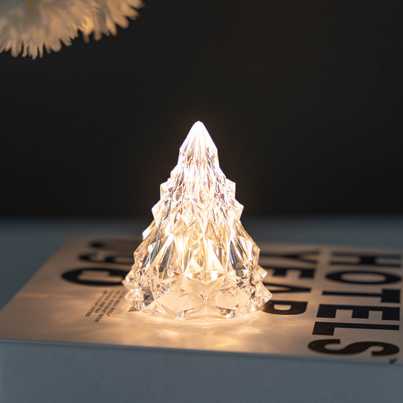 Kreative Weihnachtsbaum ABS LED Nachttischlampe