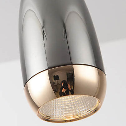 Industrielle Aluminium Kreative Kugel LED Pendelleuchte 